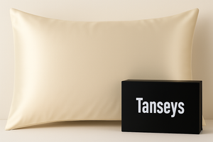 Silk Pillowcase by Tanseys | Anti-Aging & Frizz-Free Hair